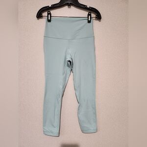 Lululemon Align High Rise Pant Leggings Light Blue Size 6